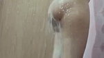nude girl bath