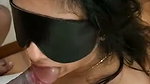blind folded girl bj