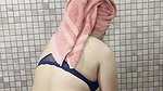 after bath dress wearing