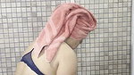 after bath dress wearing
