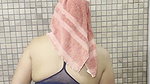 after bath dress wearing