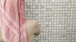 after bath dress wearing