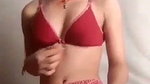 Beautiful cute girl showing her hot figure
