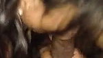 Beautiful girl giving Blowjob  enjoying with partner