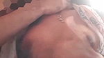 Playing with sexy girls tits
