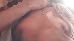 Playing with sexy girls tits