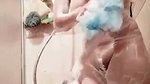 Filipina married slut Aiza shower pussy after sperm load