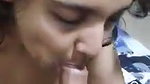 Beautiful girl give Blowjob to his ex lover