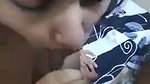 Beautiful girl give Blowjob to his ex lover