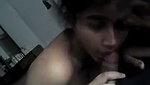 Beautiful girl give Blowjob