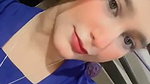 Beautiful girl show her huge boobs