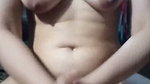Beautiful girl showing her beauty  giving Handjob