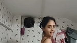 Beautiful sexy girl showing her hot nude figure  enjoying