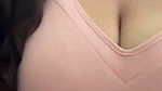 Girlfriend show her huge boobs