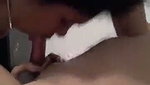 Aunty giving Blowjob to nephew