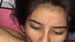 Beautiful girl give deeply Blowjob