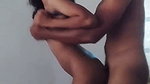 Boyfriend fuck his gf standing doggy position