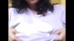 Girl show her boobs on video call