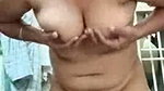 Sexy aunty showing her nude body