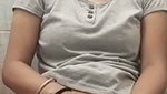 Sexy girl rubing her pussy  Fingering on vc