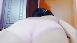 Sexy girl showing her hot figure  shaking her ass