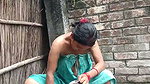 Village bhabhi taking bath  give Blowjob to devar