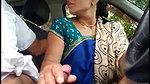 Aunty give Blowjob inside the car