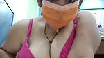 Aunty showing her huge naked body