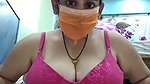 Aunty showing her huge naked body
