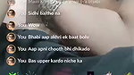 Awesome looking aunty showing her sexy boobs on live
