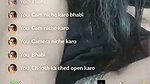 Awesome looking aunty showing her sexy boobs on live