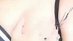 Beautiful girl show her boobs  pressing