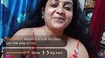 Bengali aunty pressing her nipple  showing