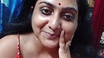 Bengali aunty pressing her nipple  showing