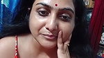 Bengali aunty pressing her nipple  showing