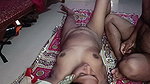 Bhabhi pussy rubing  riding