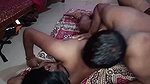 Bhabhi pussy rubing  riding