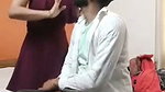 Girlfriend give Blowjob  enjoying in hotel room