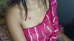Hot babe show her nipple  boob on live