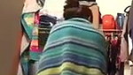 Hot girl Changing her dress