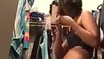Hot girl Changing her dress