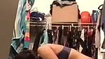 Hot girl Changing her dress