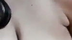 Hot girlfriend showing her sweet boobs on video call