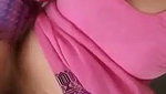 Sexy girl inserting cucumber inside her pussy