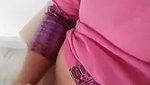 Sexy girl inserting cucumber inside her pussy