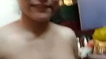 Sexy girl showing her boobs  pressing her boobs