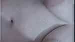 Sexy girl taking bath  showing her huge boobs