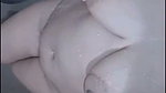 Sexy girl taking bath  showing her huge boobs