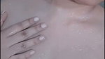 Sexy girl taking bath  showing her huge boobs