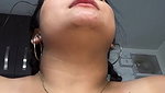 Sexy hot aunty rubing her pussy  moan